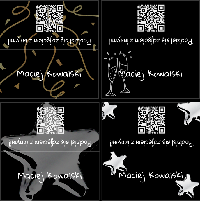 Galeria + winietki do druku